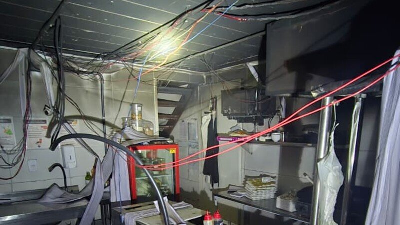 Imagem oficial da Cozinha Árabe Ricardo Hamdan, atingida por incêndio no bairro Santa Lúcia.